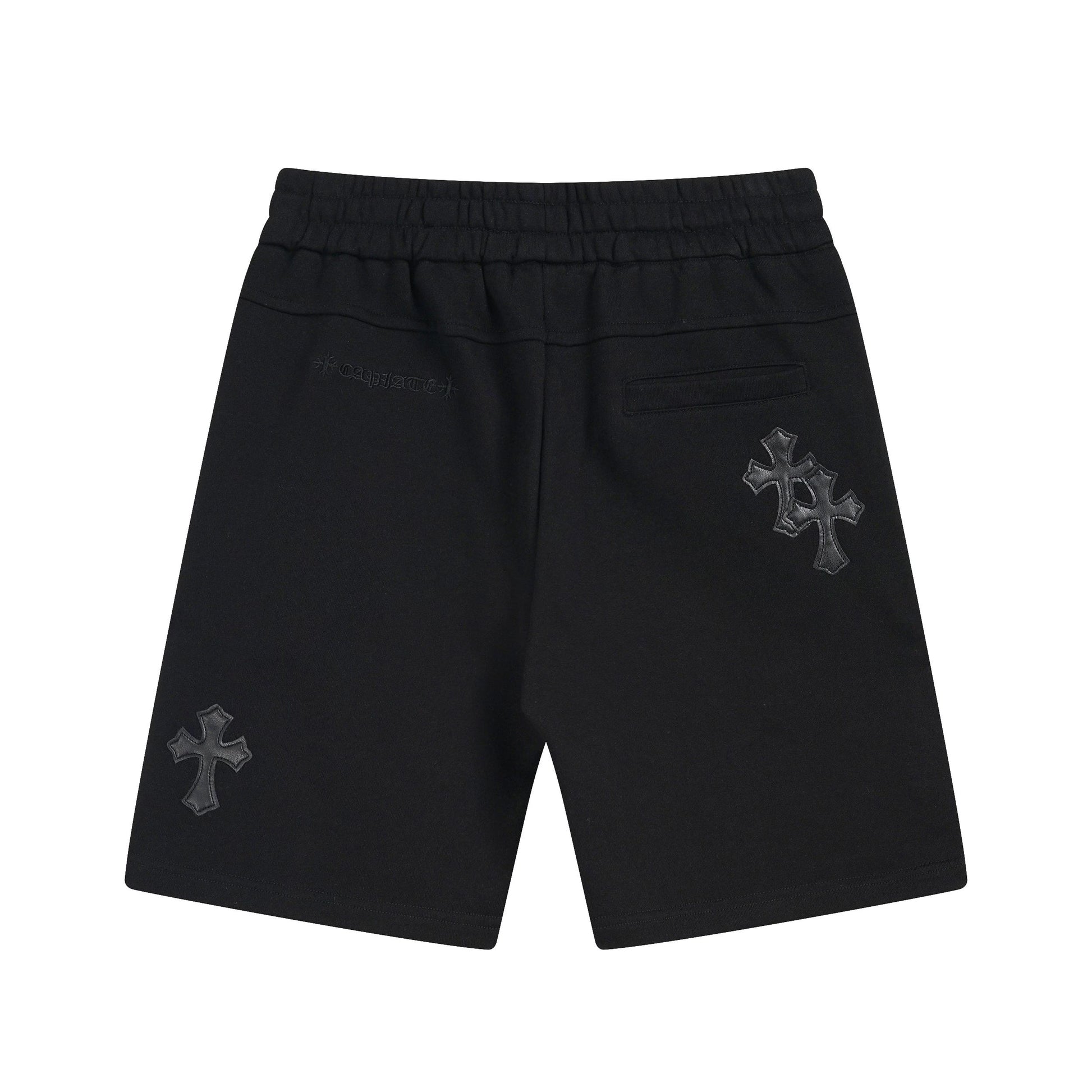 Chrome Hearts Black Cross Sweat Shorts