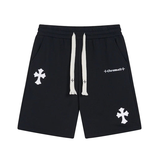 Chrome Hearts Sweat Shorts Black Cross