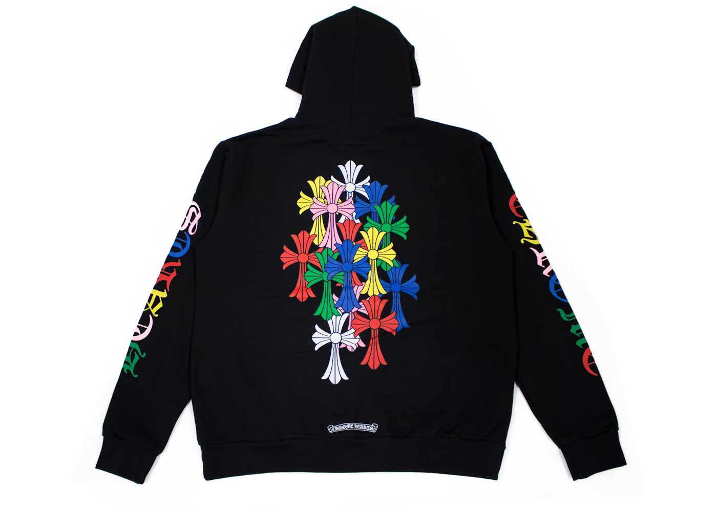 CH Script Multicolor Cross Cemetery Zip Up Hoodie