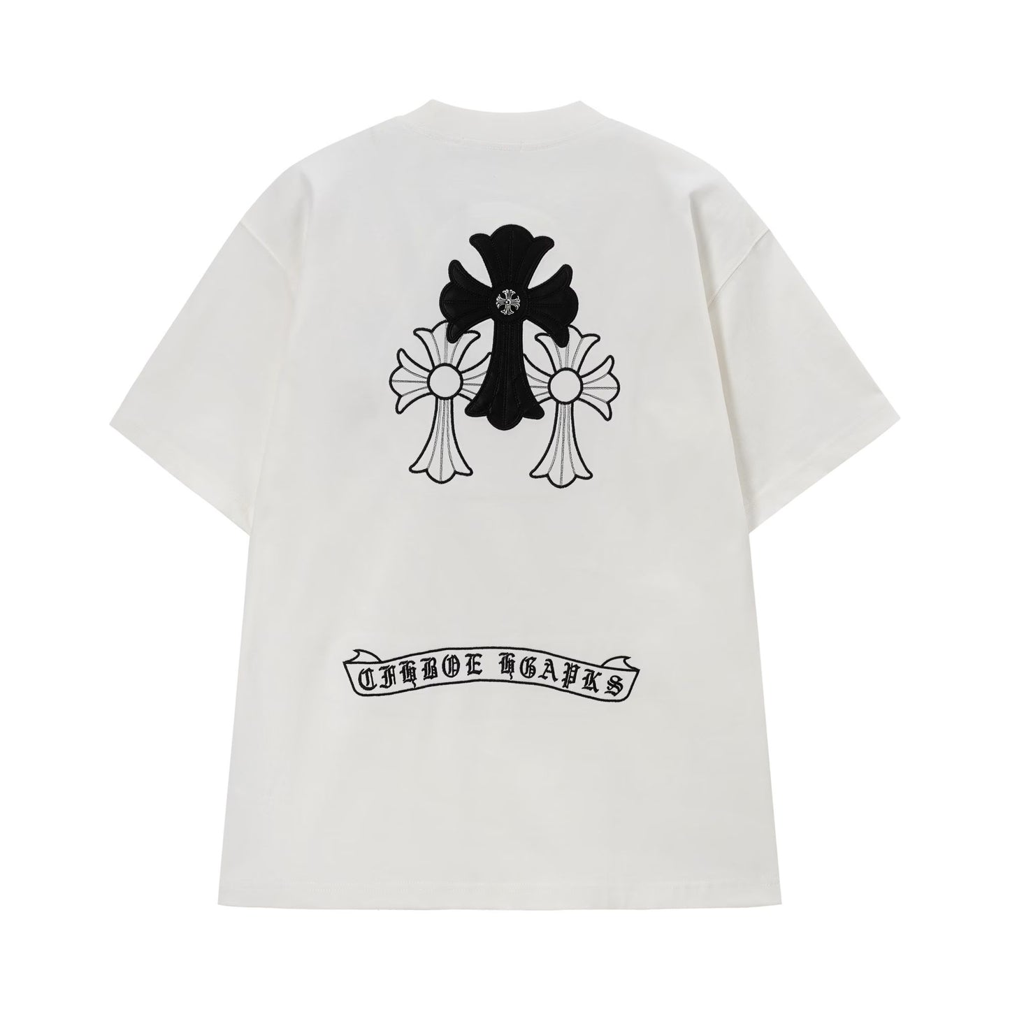 Chrome Hearts Layered Cross T-Shirt