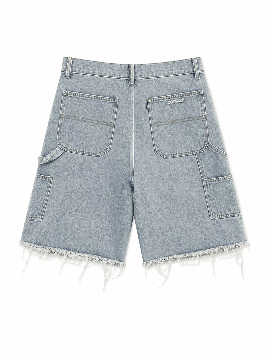 Chrome Hearts Light Wash Denim Carpenter Shorts