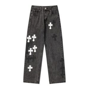 Chrome Hearts x Levis Black Jeans