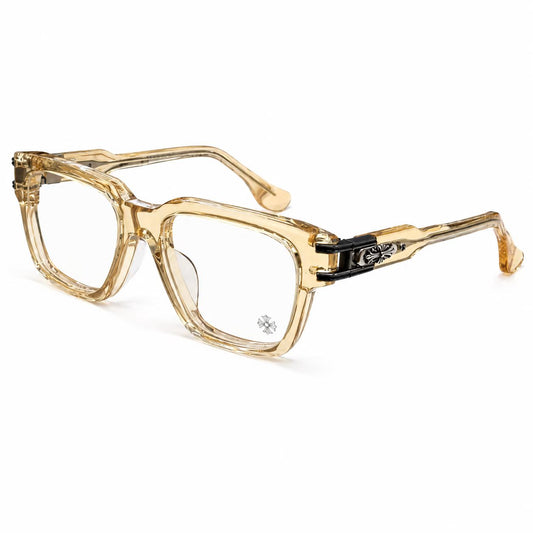 Chrome Hearts Transparent Square Glasses