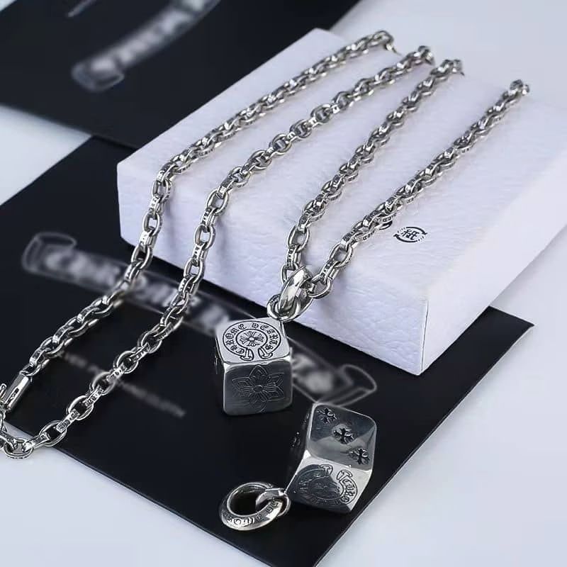 Chrome Hearts Dice Charm Pendant Necklace