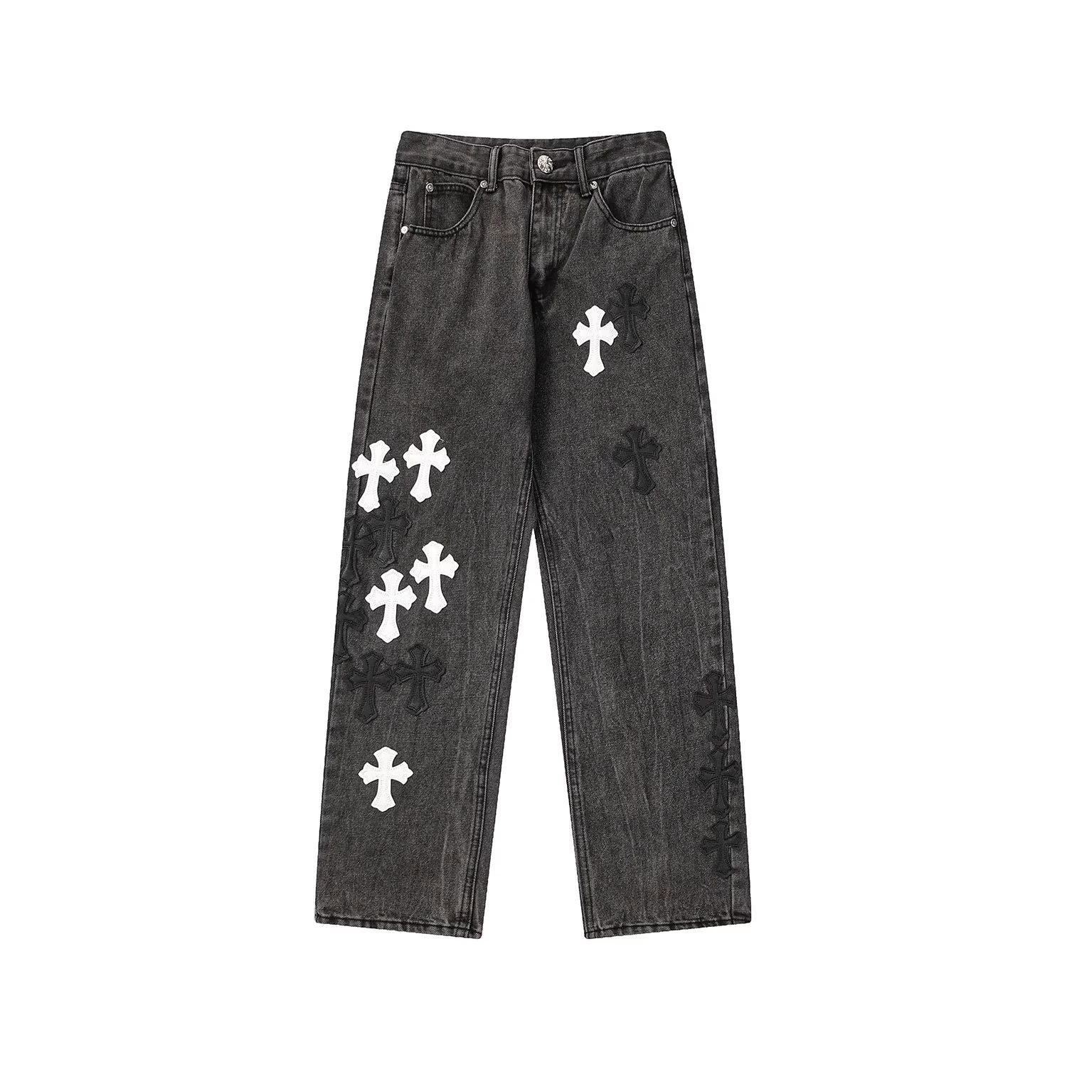 Chrome Hearts x Levis Black Jeans