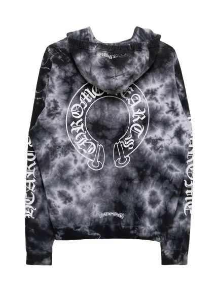 Chrome Hearts Tie Dye Horseshoe Hoodie