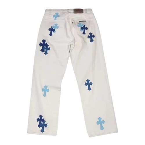 Chrome Hearts Cross Patch Jeans