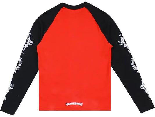 Black and Red Chrome Hearts Shirt