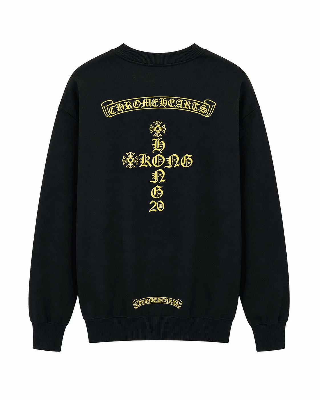Chrome Hearts Black Logo Knit Cardigan