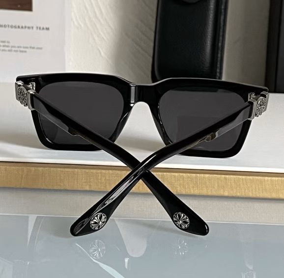 Chrome Hearts Black Glasses