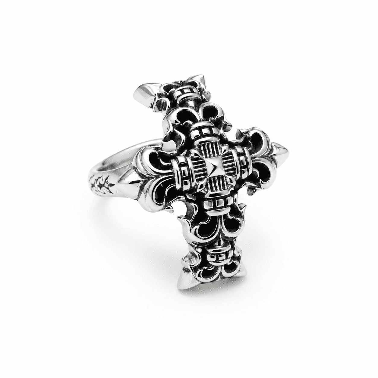 Chrome Hearts Filigree Cross Ring