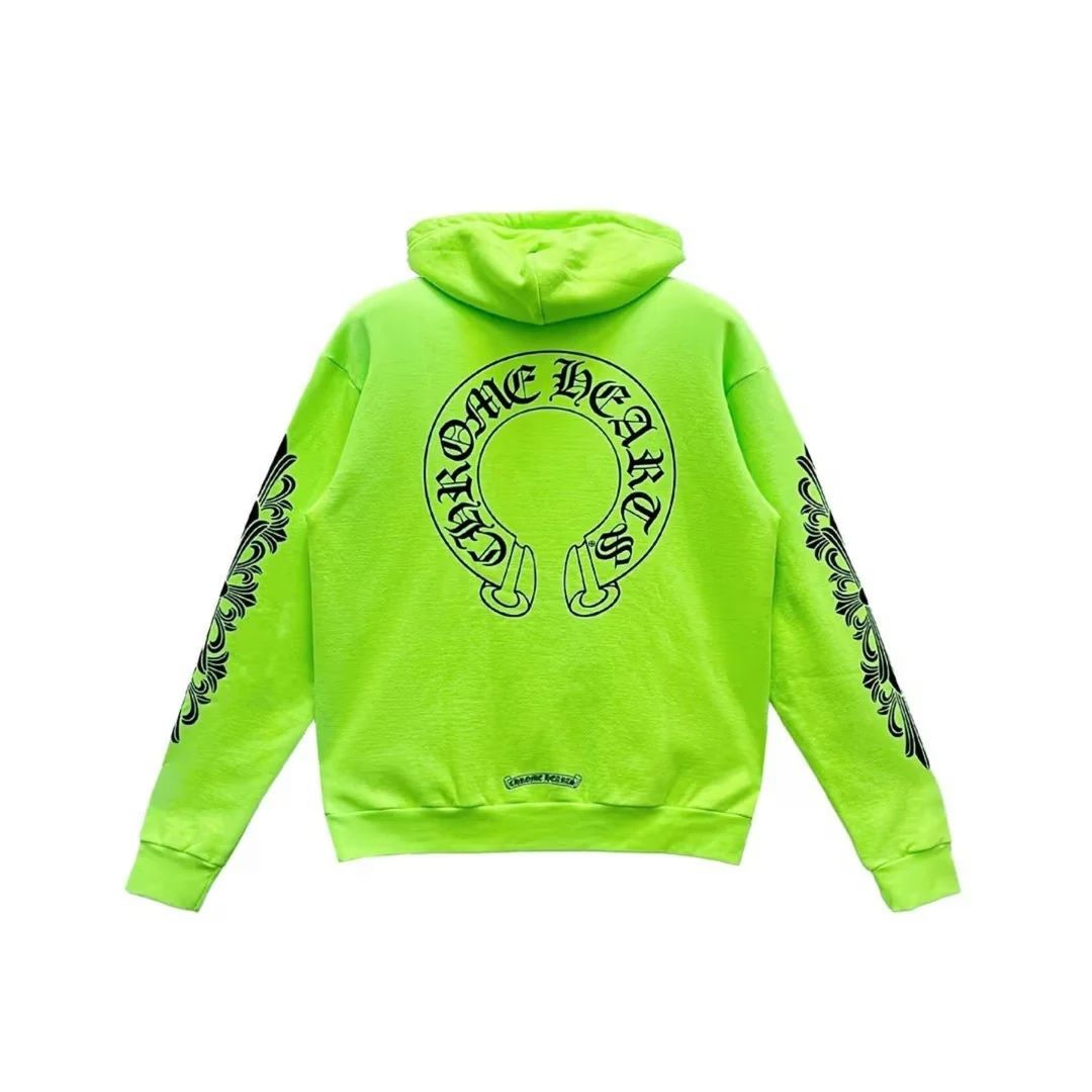 Green Chrome Hearts Hoodie​