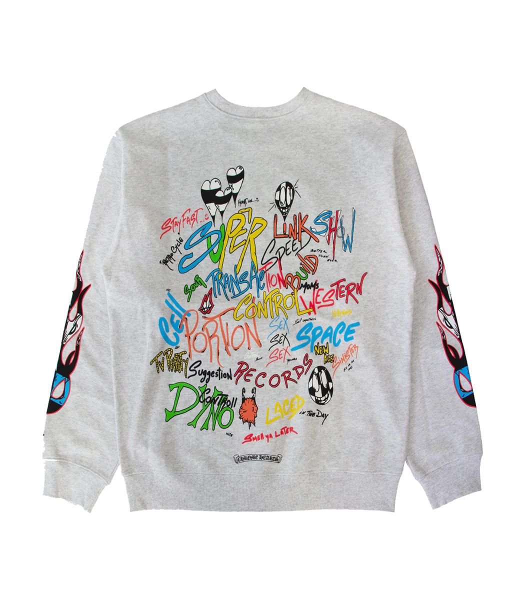 CH Matty Boy Brain Wave Crewneck