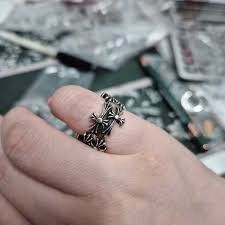 Chrome Hearts Cemetery Hoop Ring