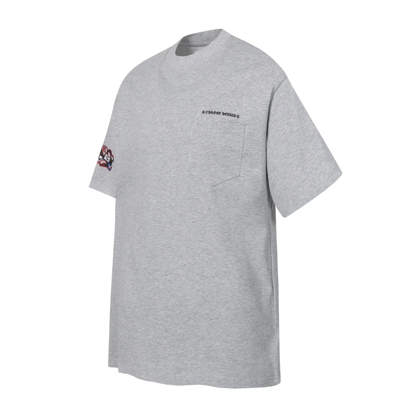 Chrome Hearts Graffiti Pocket T-Shirt Grey