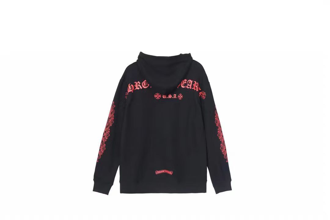 Chrome Hearts With Red Dagger Hoodie