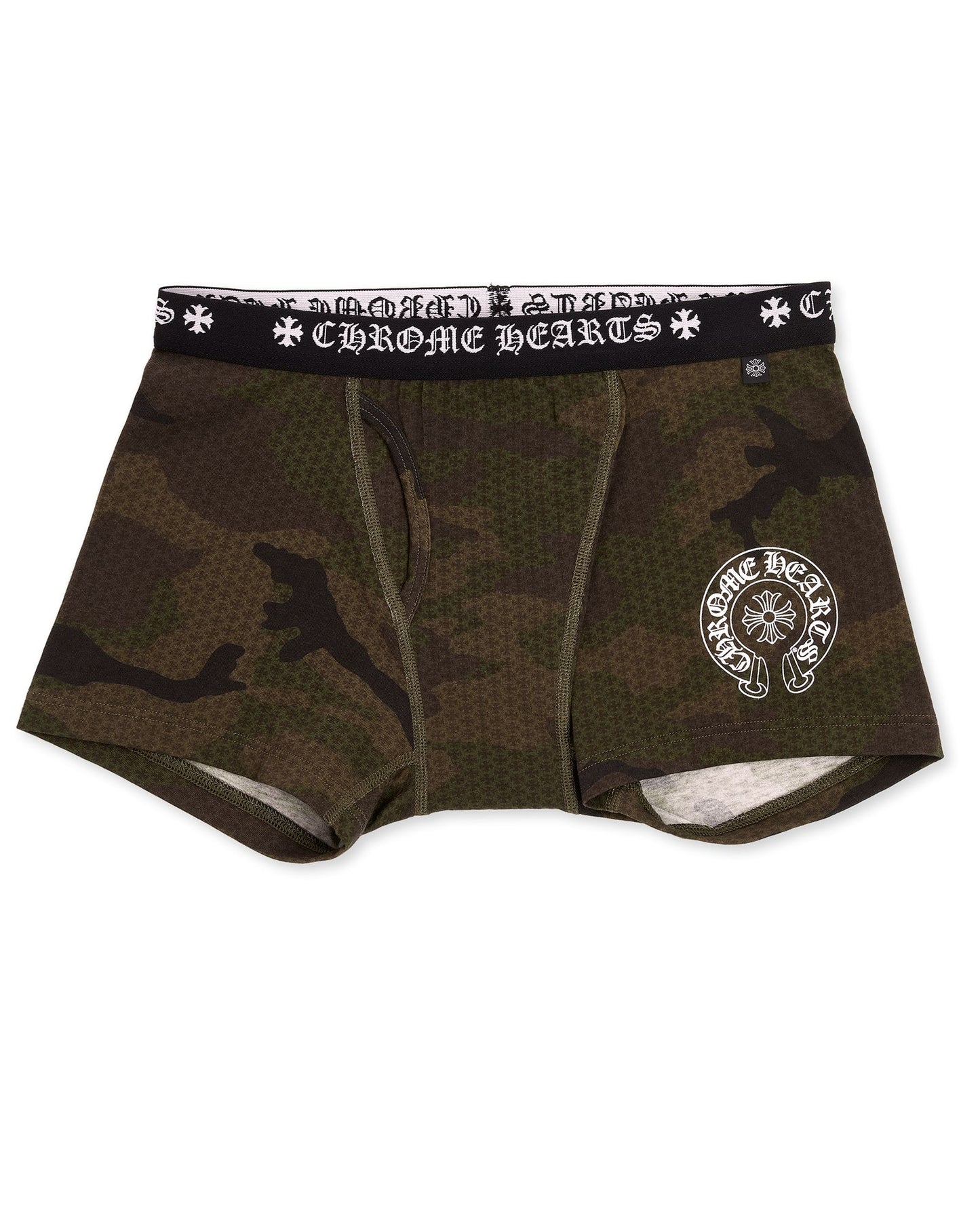 Chrome Hearts Camo Plus Print Cotton Boxer Brief