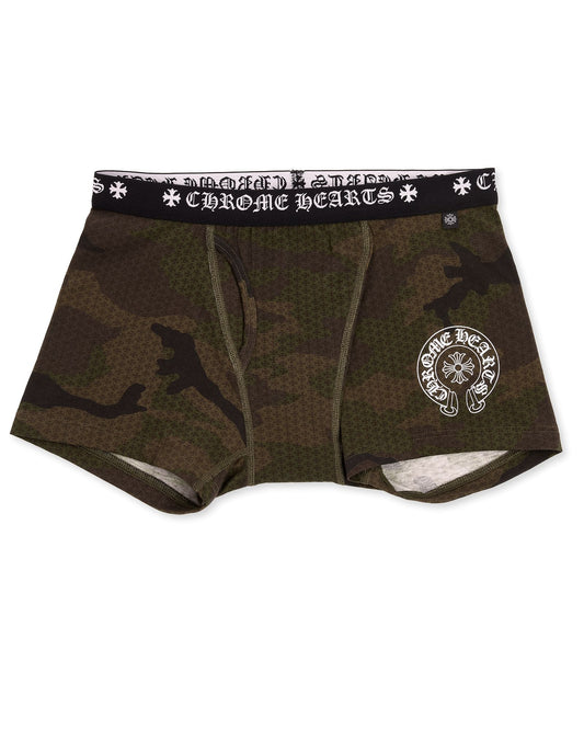 Chrome Hearts Camo Plus Print Cotton Boxer Brief