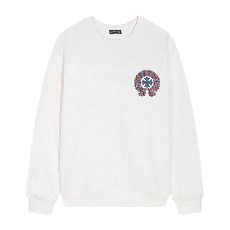 Chrome Hearts Aurelia Mosaic Cross LS White