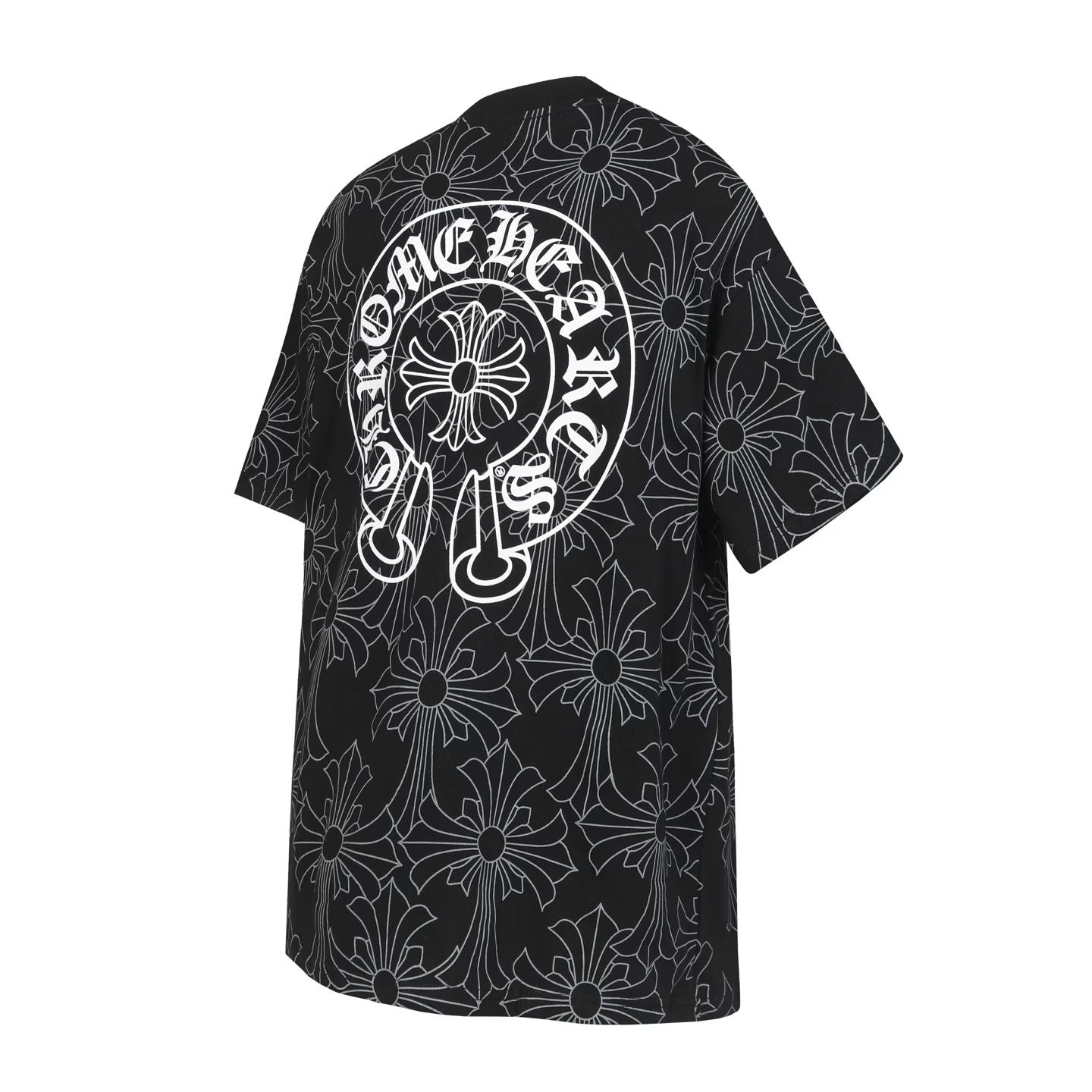 Chrome Hearts Cemetery Floral Cross T-Shirt