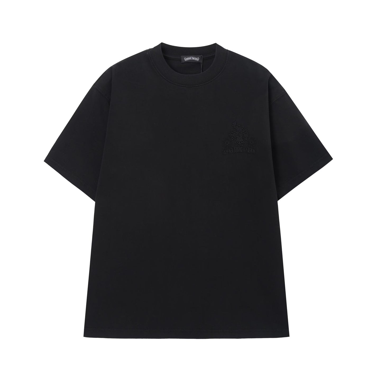Chrome Hearts Tonal Horseshoe Logo Tee (Black)