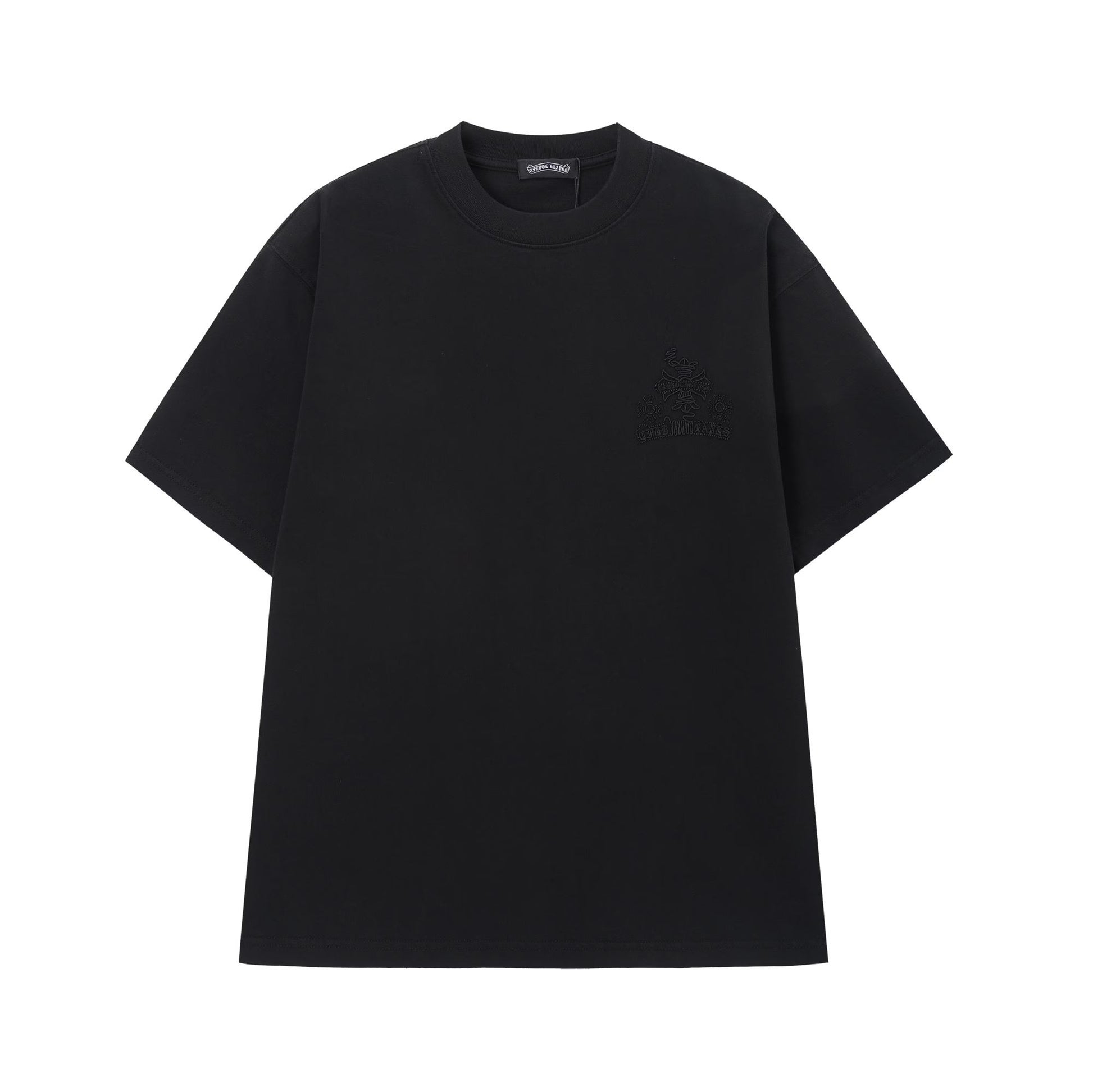 Chrome Hearts Tonal Horseshoe Logo Tee (Black)