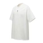 Chrome Hearts White Minimal Cross T-Shirt