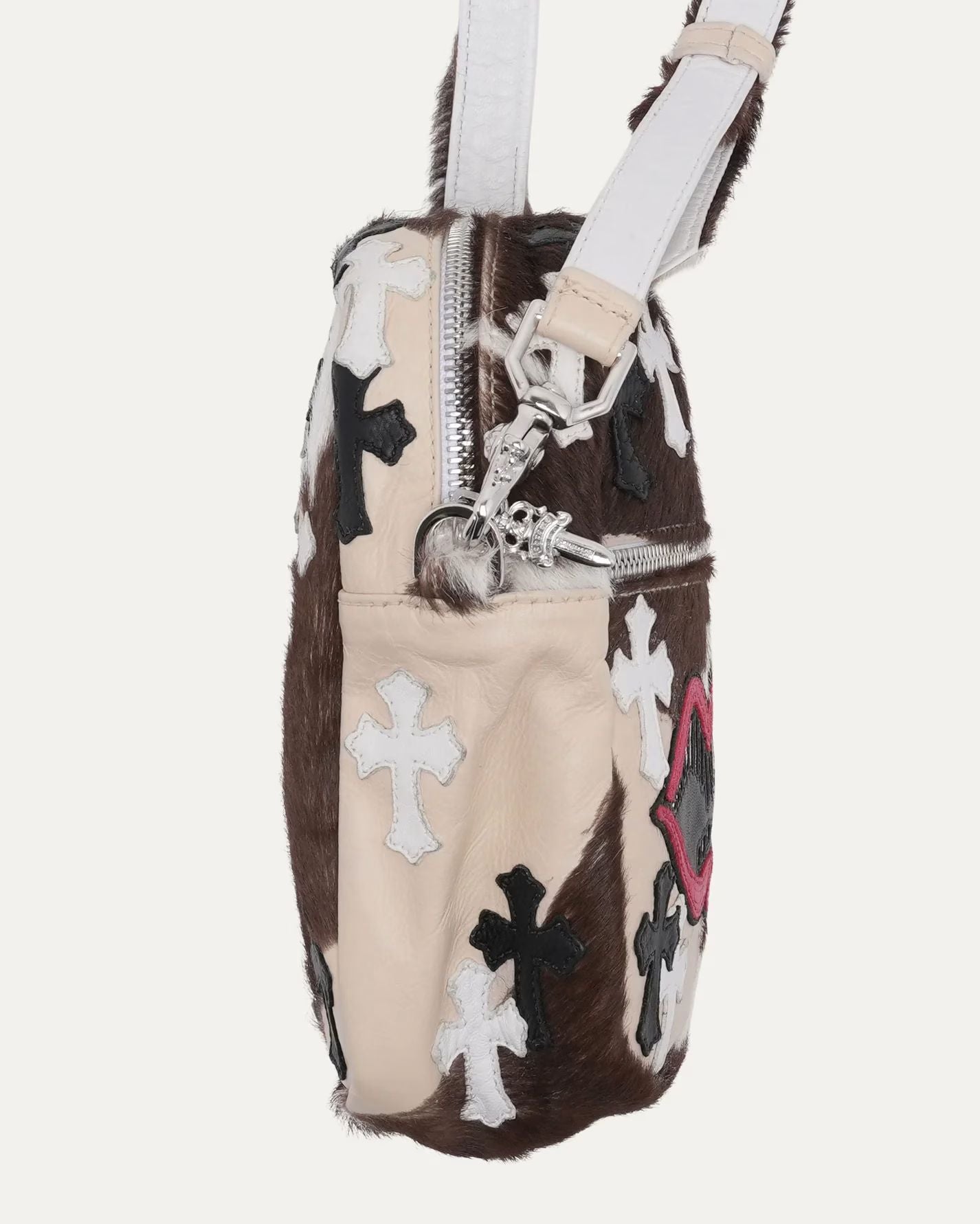 Chrome Hearts Matty Boy Chomper Cow Hide Taka Bag