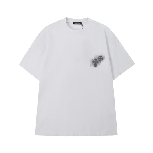 Chrome Hearts White Airbrush Horseshoe T Shirt