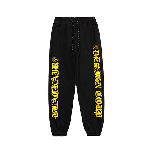 Chrome Heart Arrival Autumn Spring Letter Foaming Sweatpants