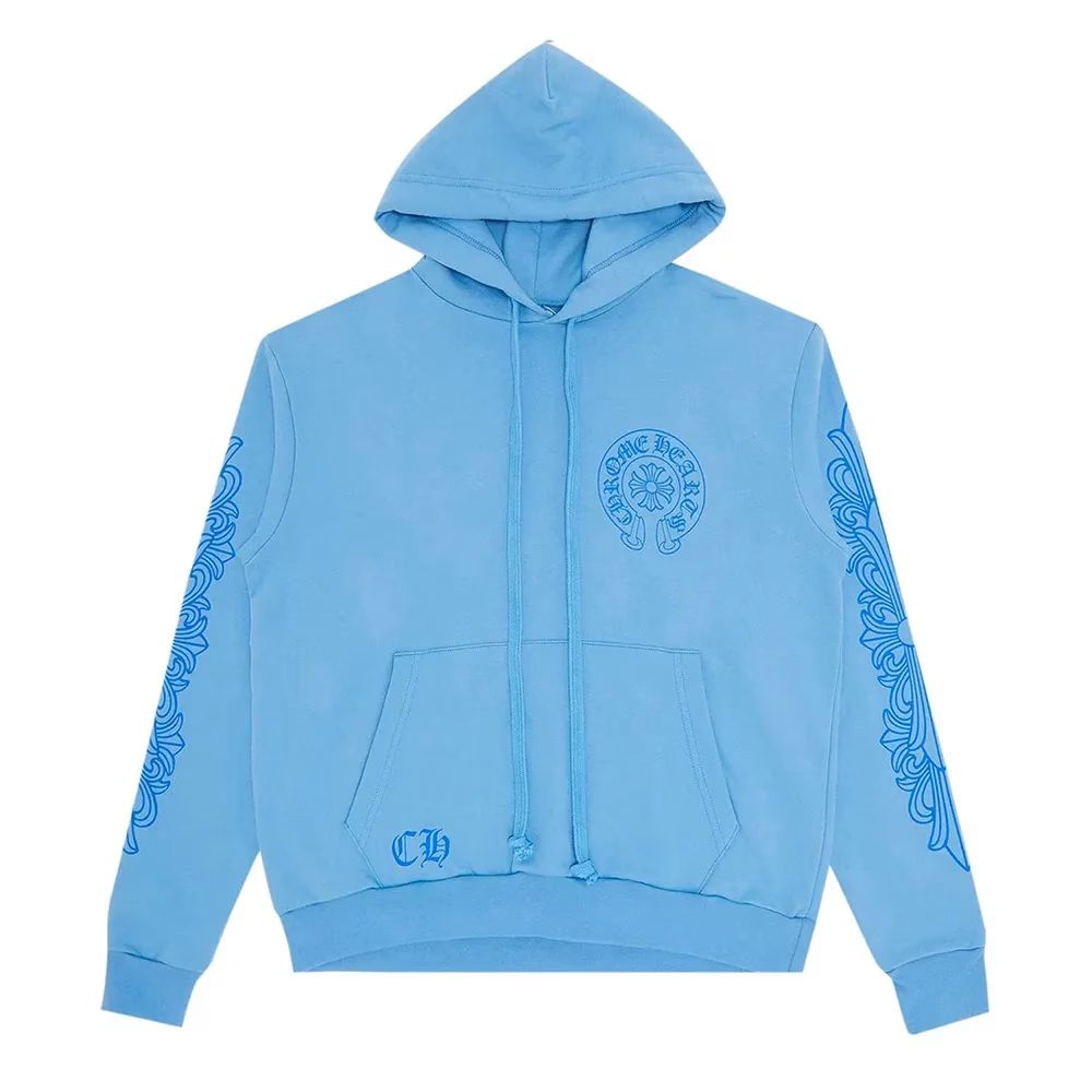 Chrome Hearts Sanskrit Hoodie Blue