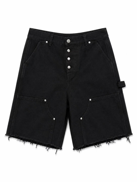 Chrome Hearts Denim Carpenter Shorts