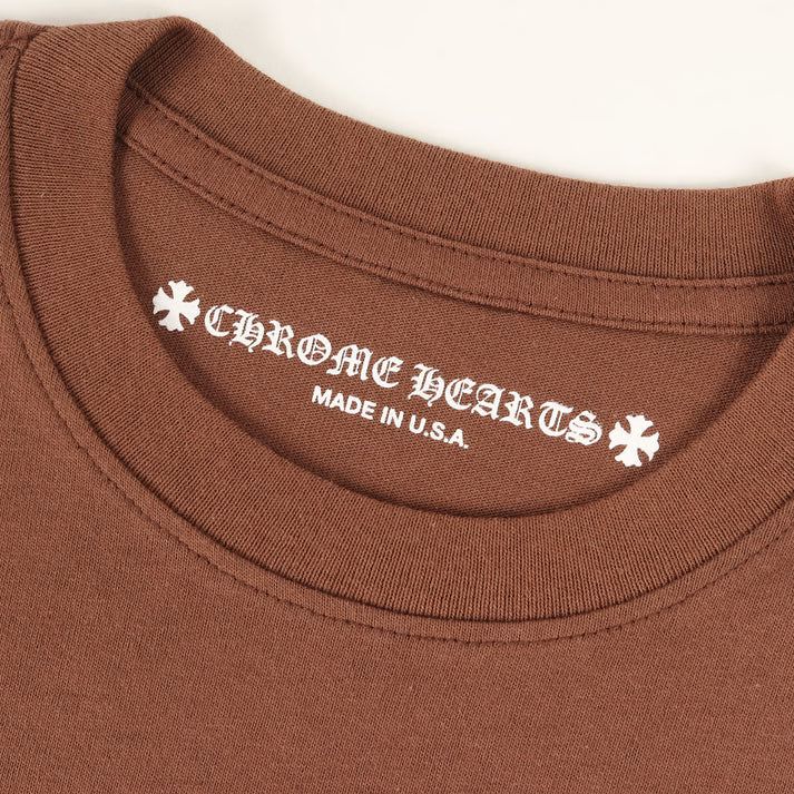 Brown Chrome Heart Shirt