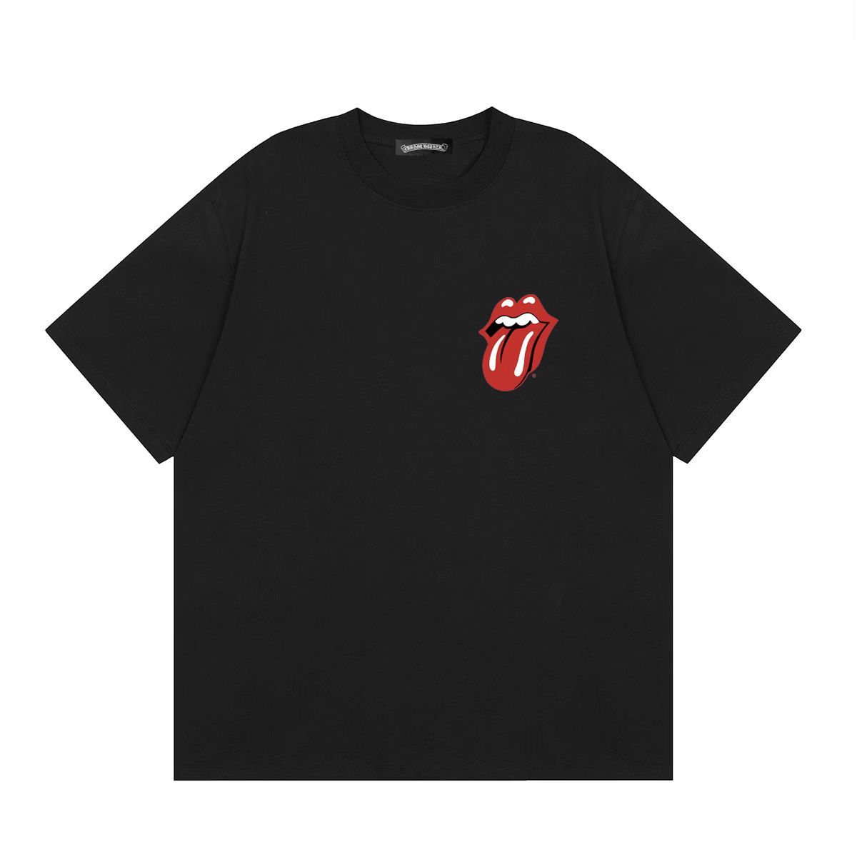 Chrome Hearts Red Tongue Logo T-Shirt