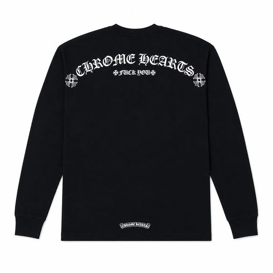 Chrome Hearts Fuck You Long Sleeve Black
