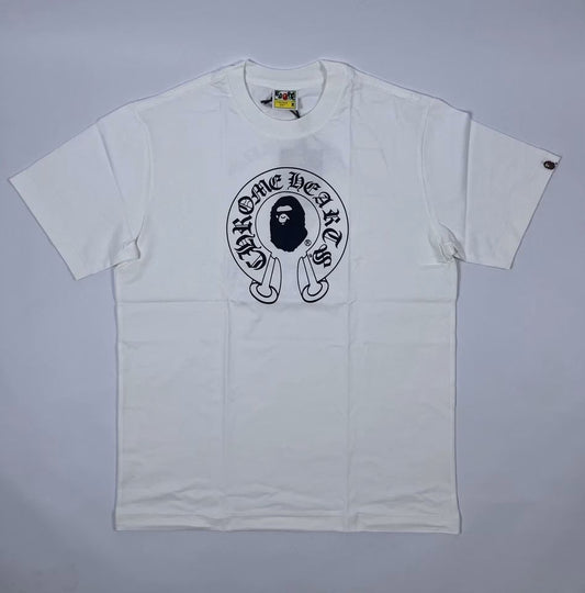 Bape x Chrome Hearts Shirt White