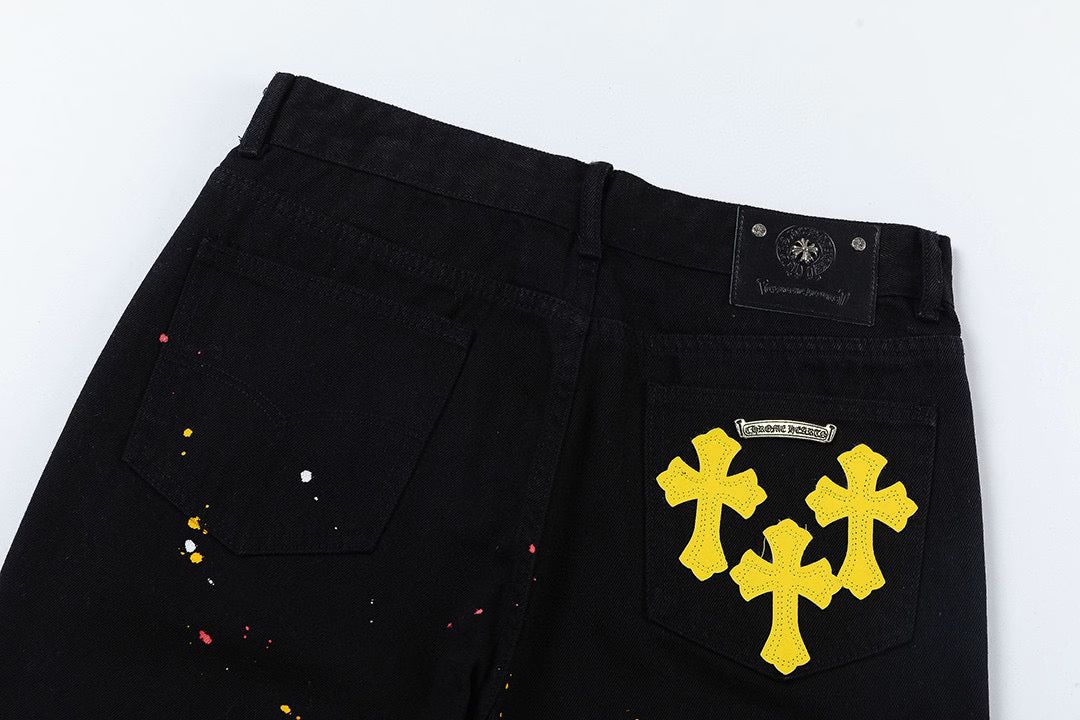 Chrome Hearts Denim Noise Jeans