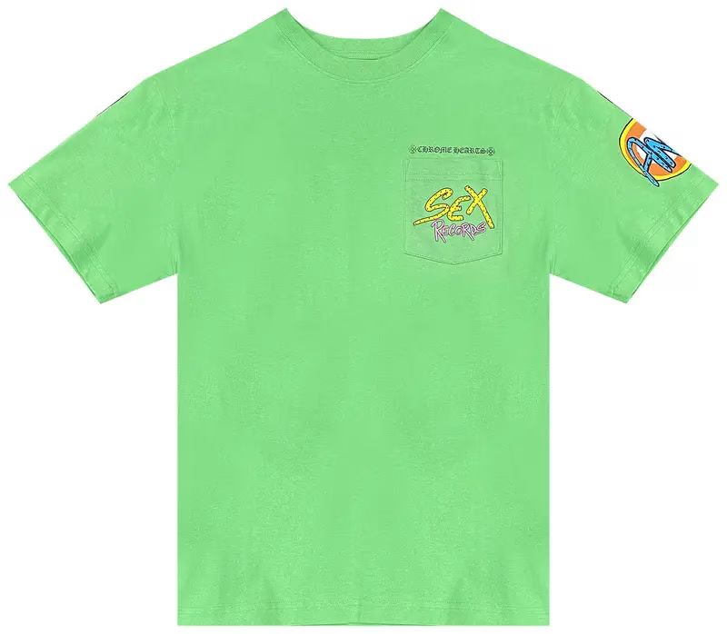 Green Chrome Hearts Shirt