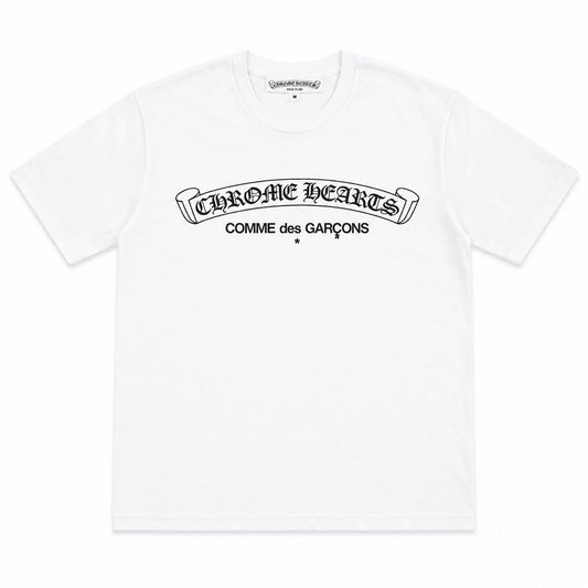 Chrome Hearts Comme Des Garcons T Shirt White
