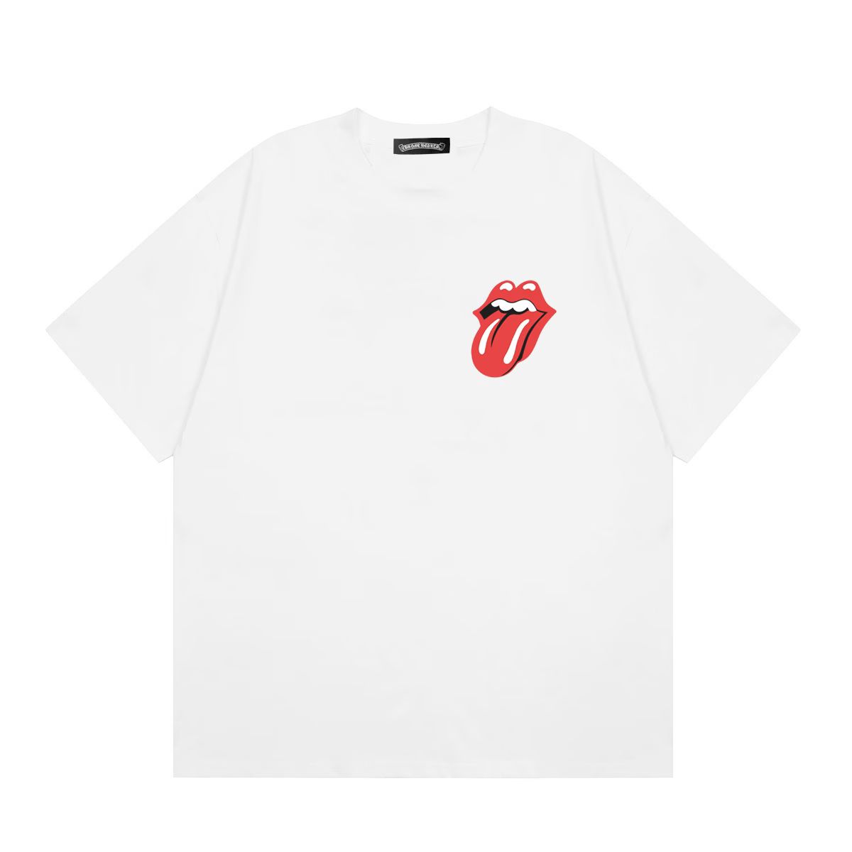 Chrome Hearts Red Tongue Horseshoe T-Shirt