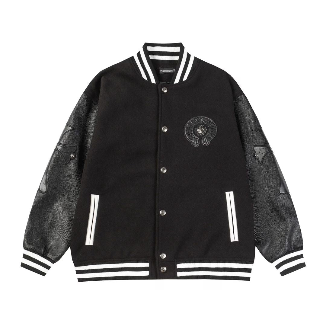 Chrome Hearts Horseshoe Varsity Jacket