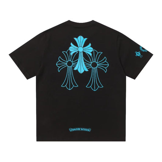 Chrome Hearts Floral Cross Pocket T-Shirt