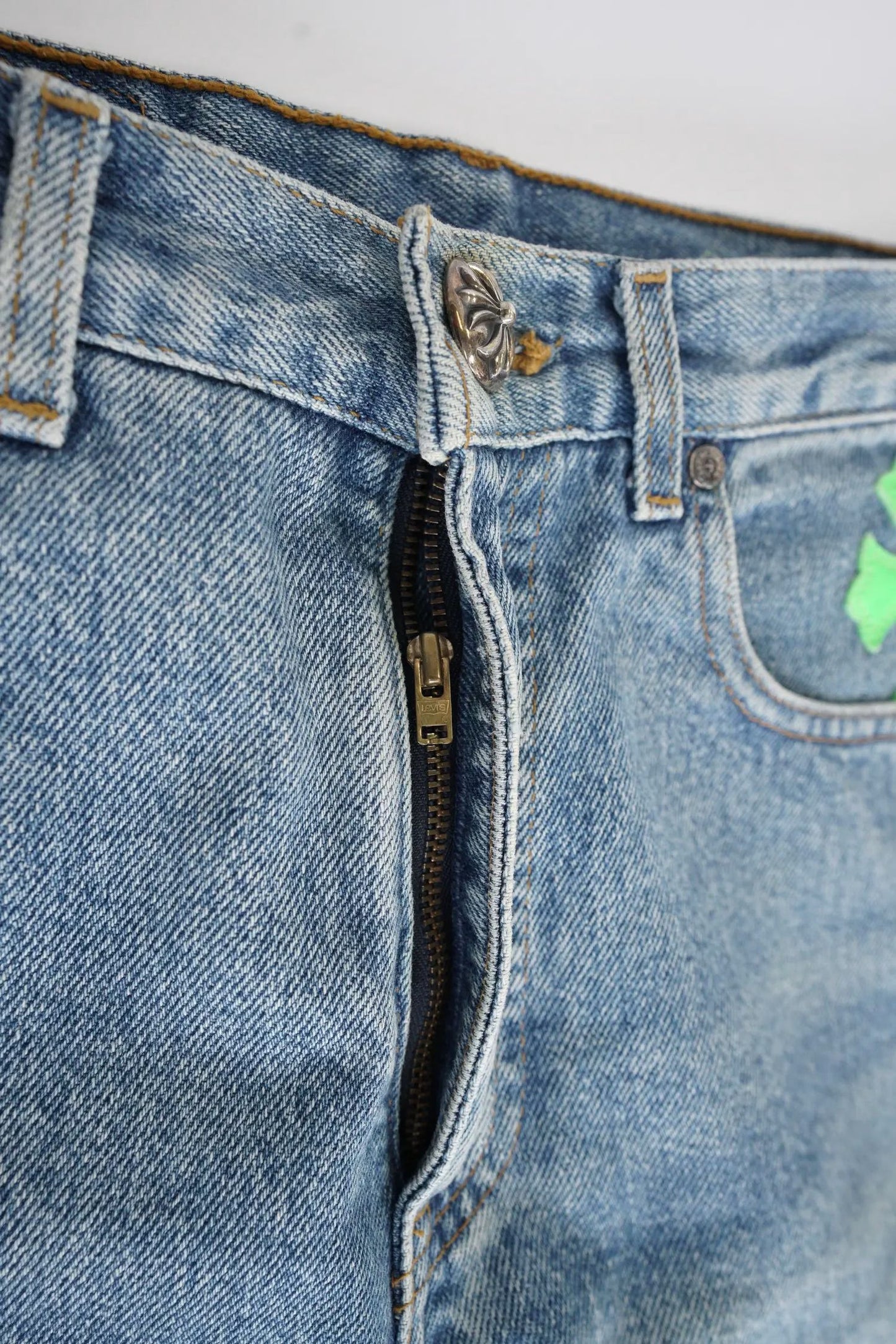Chrome Hearts Jeans Grailed​