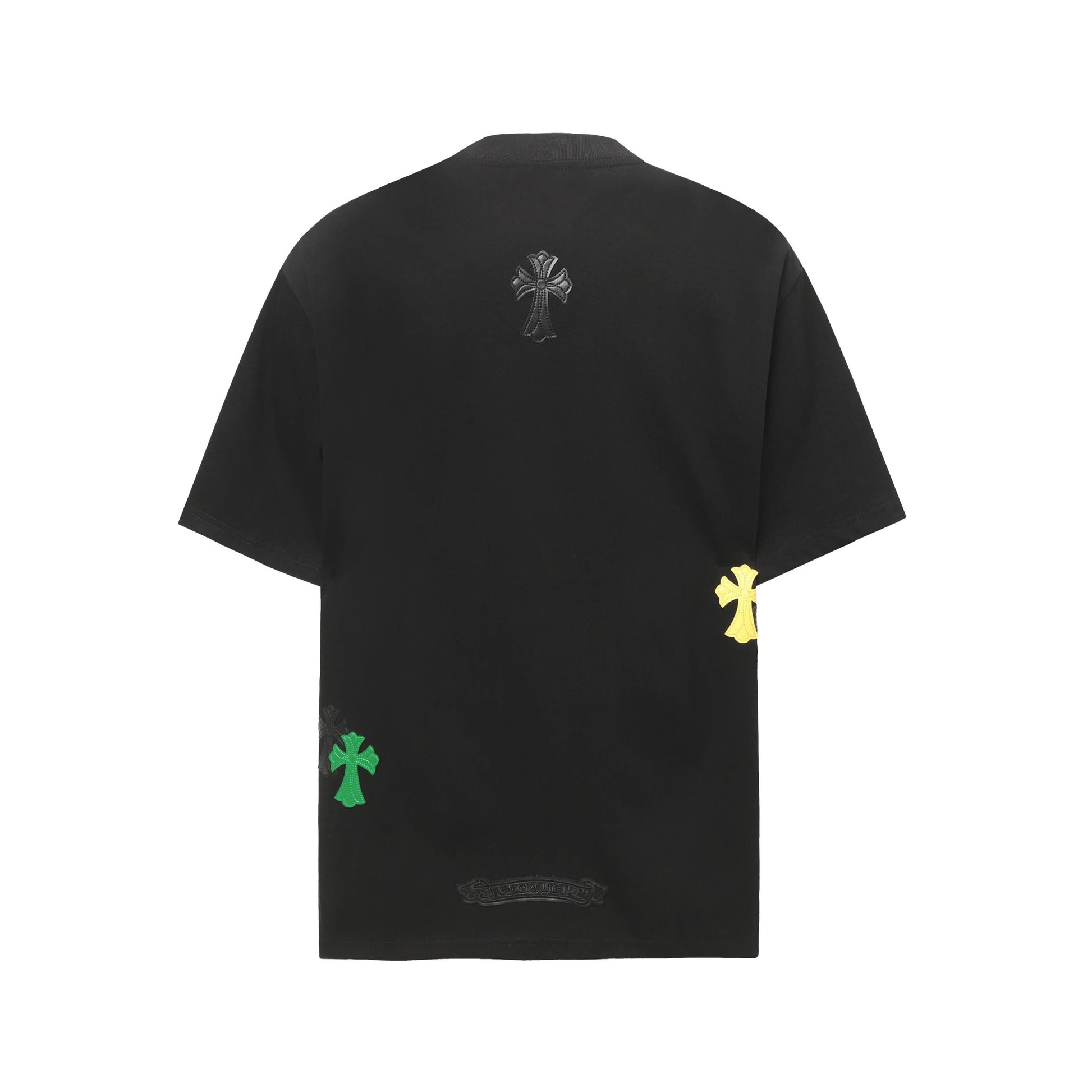 Chrome Hearts Triple Cross Patch Black Shirt