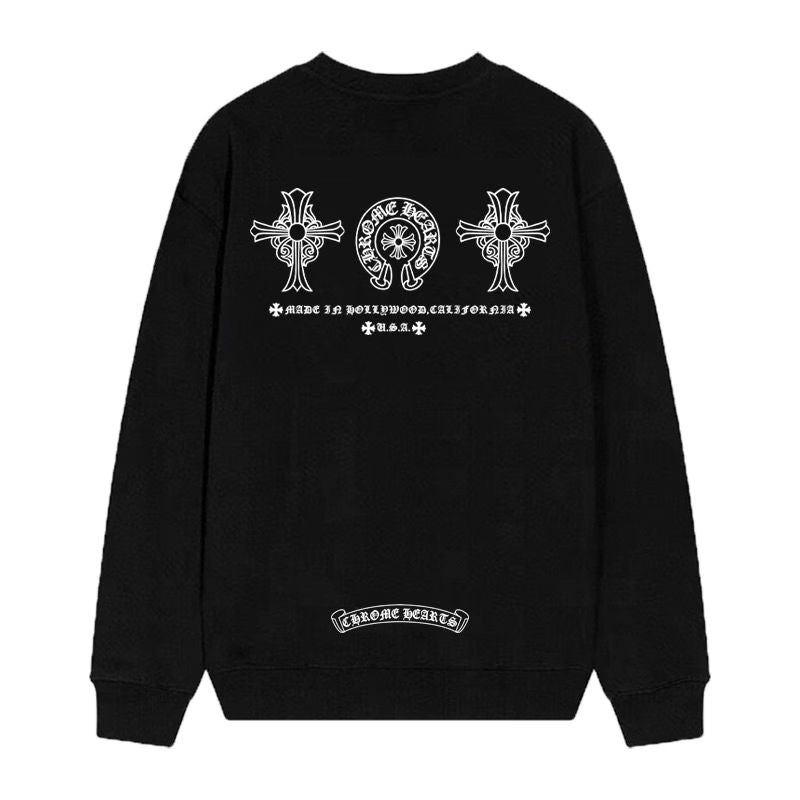 Chrome Hearts Cross Horseshoe Sweatshirt – Black