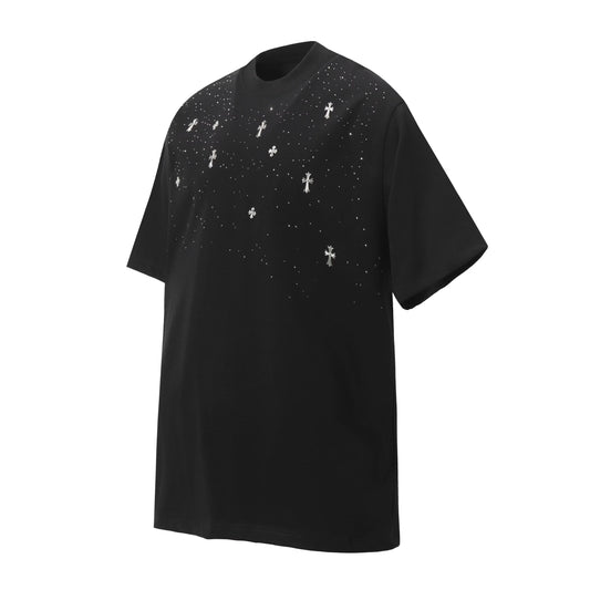 Chrome Hearts Starry Cross T-Shirt