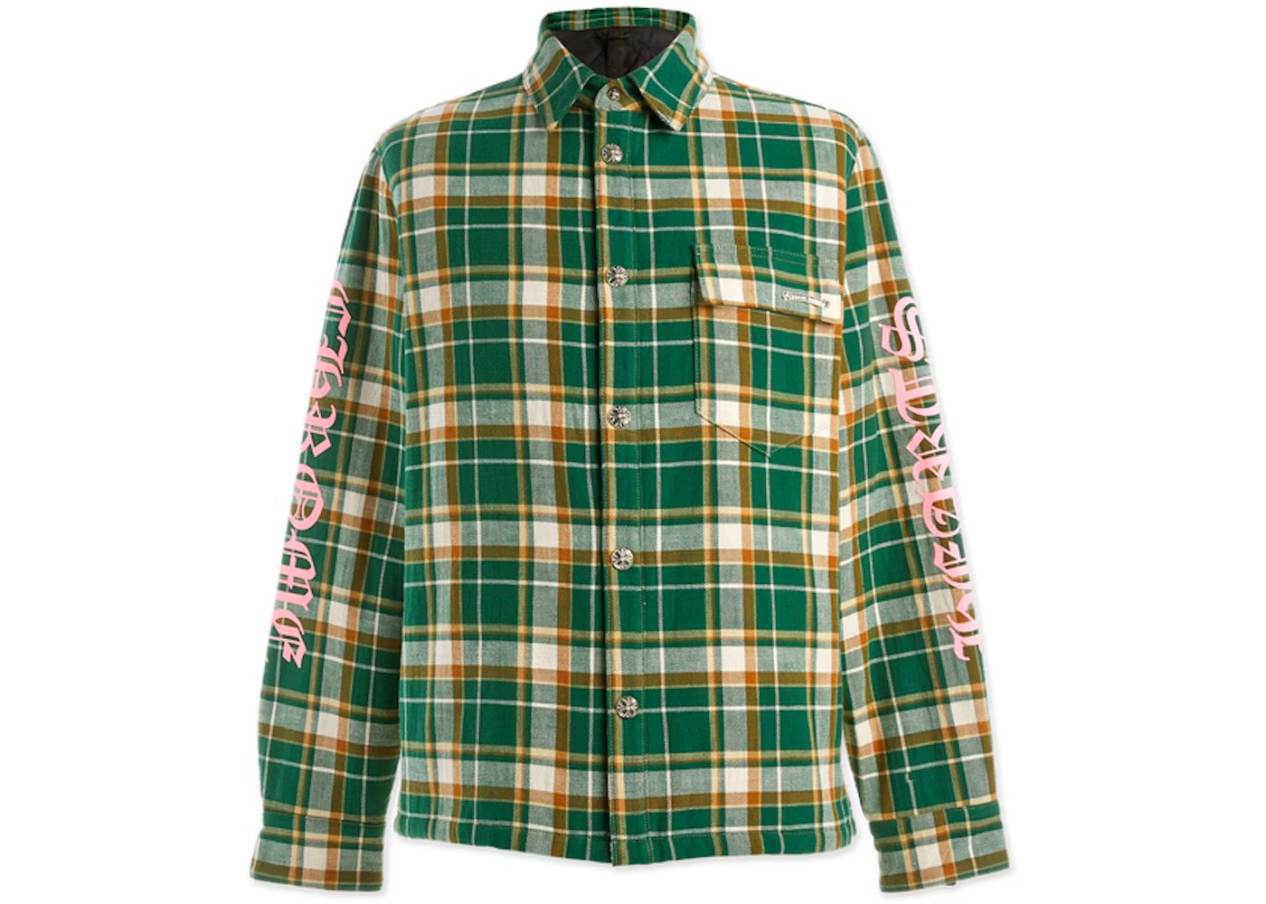Chrome Hearts Flannel Green Men’s shirt